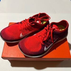 Nike Crimson and Violet Sneakers